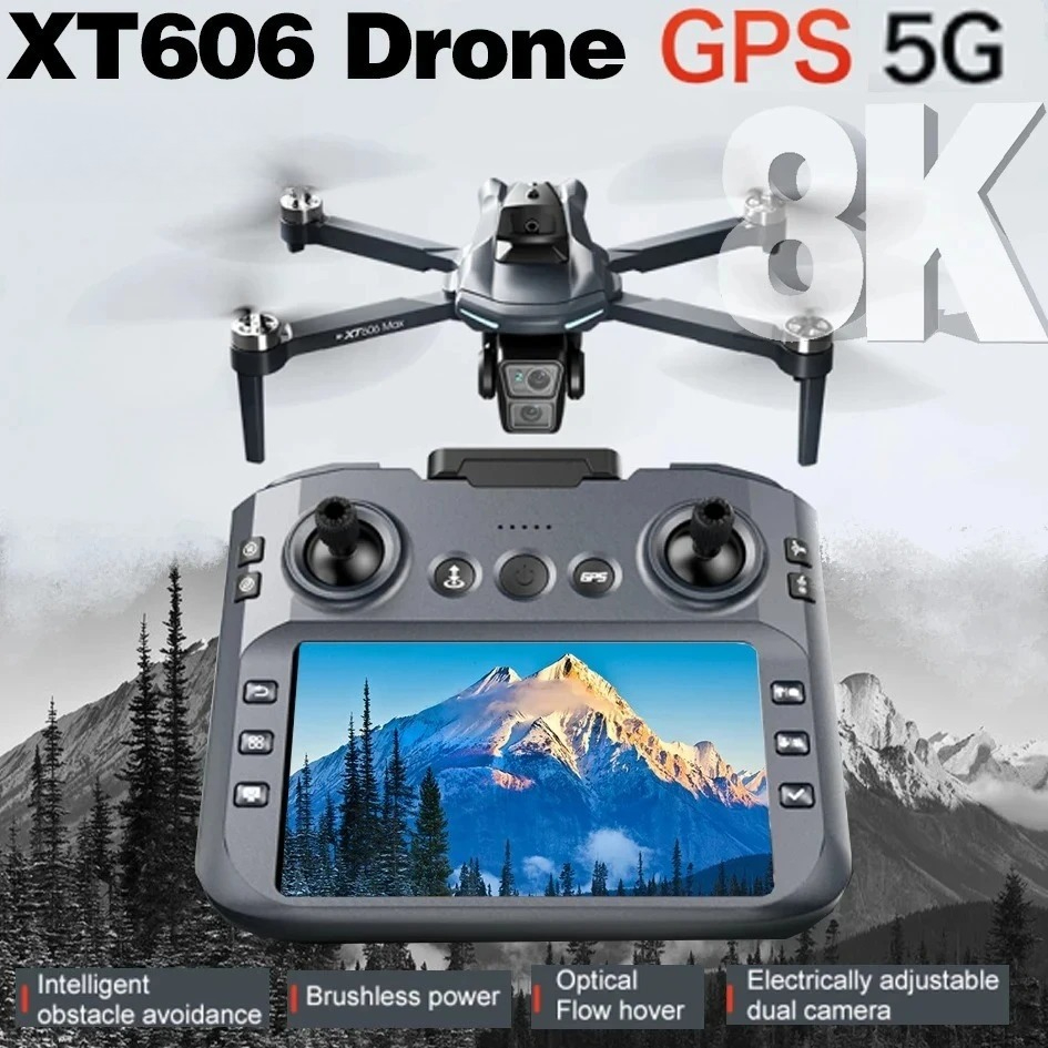 Drone E88Pro Rc 4K - Orijinal XT606 Drone Profesyonel 8K HD