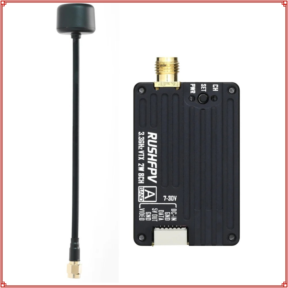Rc Transmitter - 2026 Yeni RUSHFPV 3.3G 2W VTX