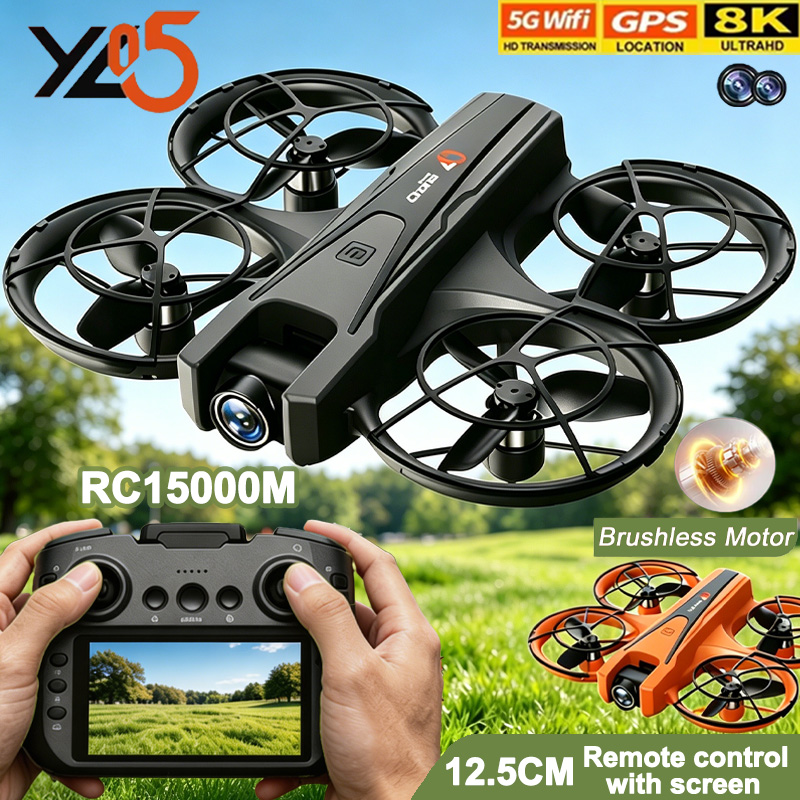 Dj Rc Drone - YL05 Mini Drone 8K HD Kamera