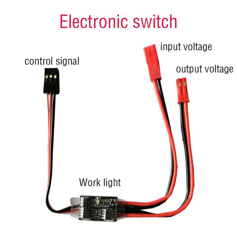 Drone Switch Rc - 2-20A Yüksek Akımlı Uzaktan Kumandalı Elektronik
