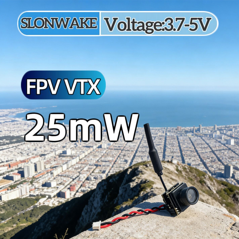 Rc Transmitter - SLONWAKE FPV 25mW güç simülasyonu VTX