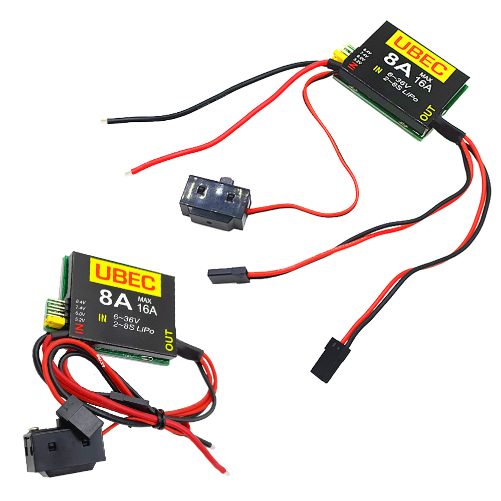 Rc Car Servo - Yeni 2S-6S 6-36V UBEC-8A BEC ve