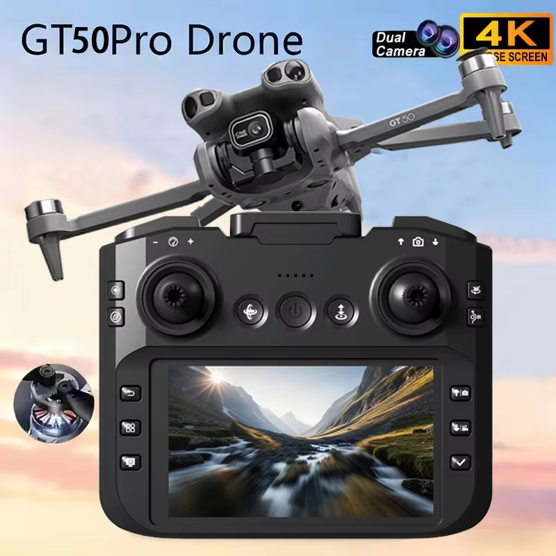 Drone Rc Gt50 - GT50 Pro 8K Çift Kameralı HD