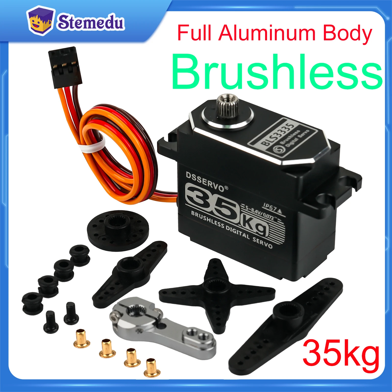 Rc Car Servo - 35 KG BLS3335 Dijital Servo Motor