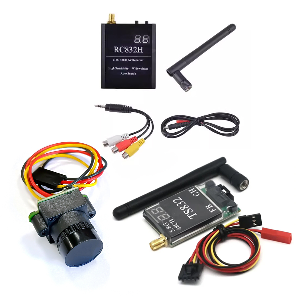 Dron Rc Quadcopter - TS832 Alıcı +RC832 +1000TVL kamera 48CH