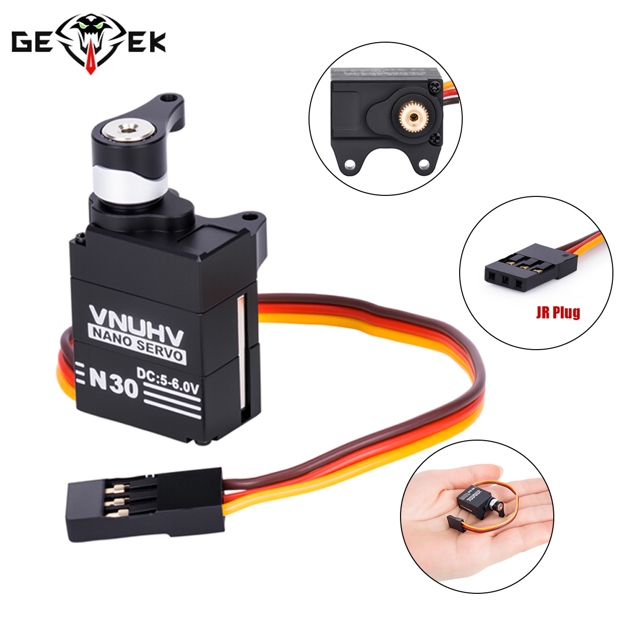 Rc Car Servo - Alüminyum Dijital Servo, Servo Koruyucu Metal