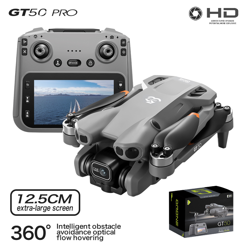 Drone Rc Gt50 - 2026 GT50 Pro Drone Ekranlı Uzaktan