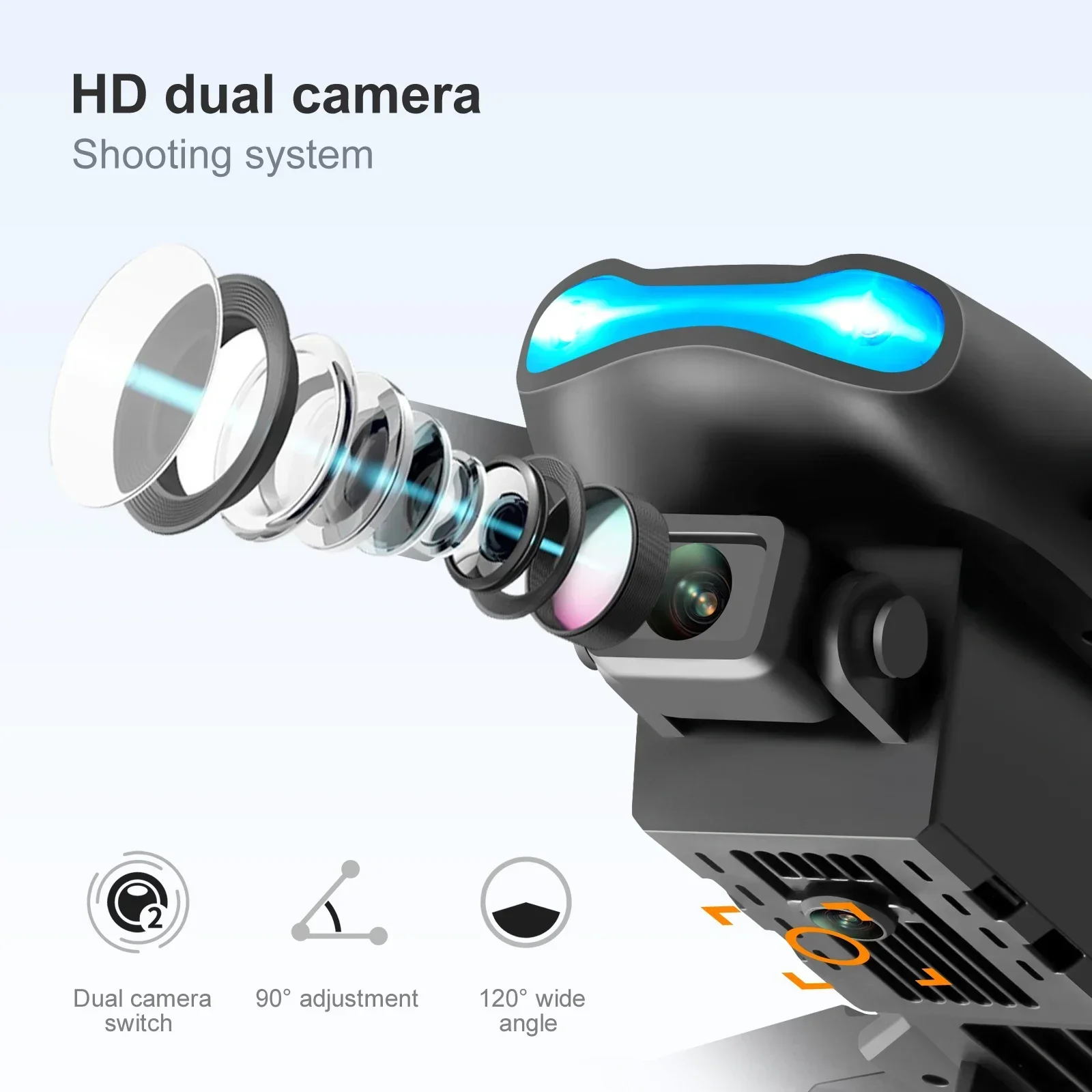 Yeni E99 Pro HD 4K Drone Çift  - Dron Rc Quadcopter incelemesi ve fiyatı