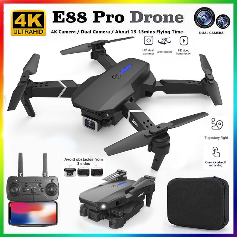 2026 YENİ E88 Profesyonel HD 4 - Drone E88Pro Rc 4K incelemesi ve fiyatı
