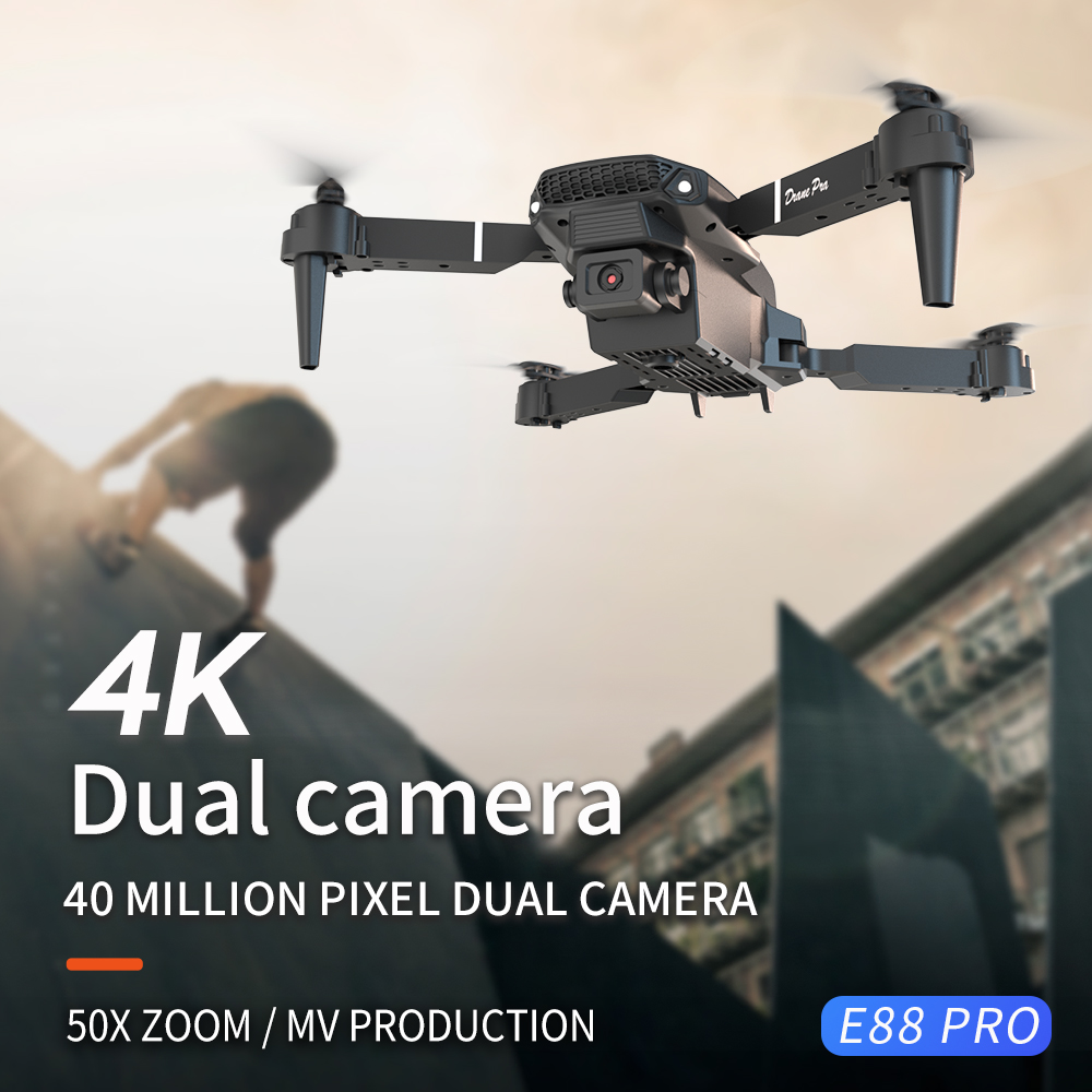 2026 YENİ E88 Profesyonel HD 4 - Drone E88Pro Rc 4K incelemesi ve fiyatı