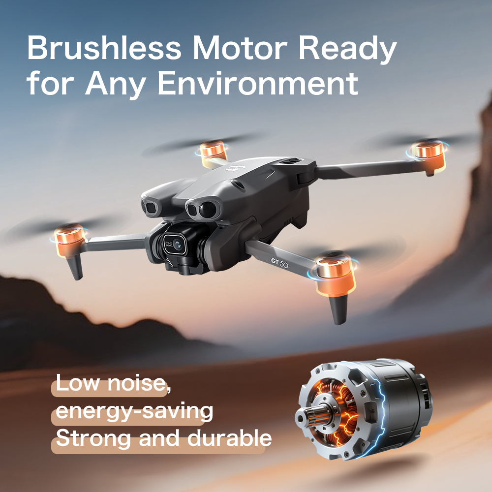 Brand+ GT50 4K FPV Drone 8K HD - Drone Rc Gt50 incelemesi ve fiyatı