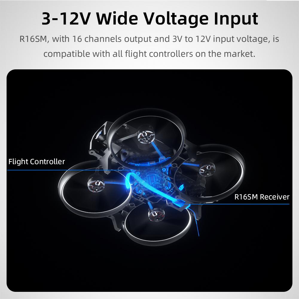Radiolink R16SM 2.4G 16 Kanal  - Micro Fpv Quad incelemesi ve fiyatı