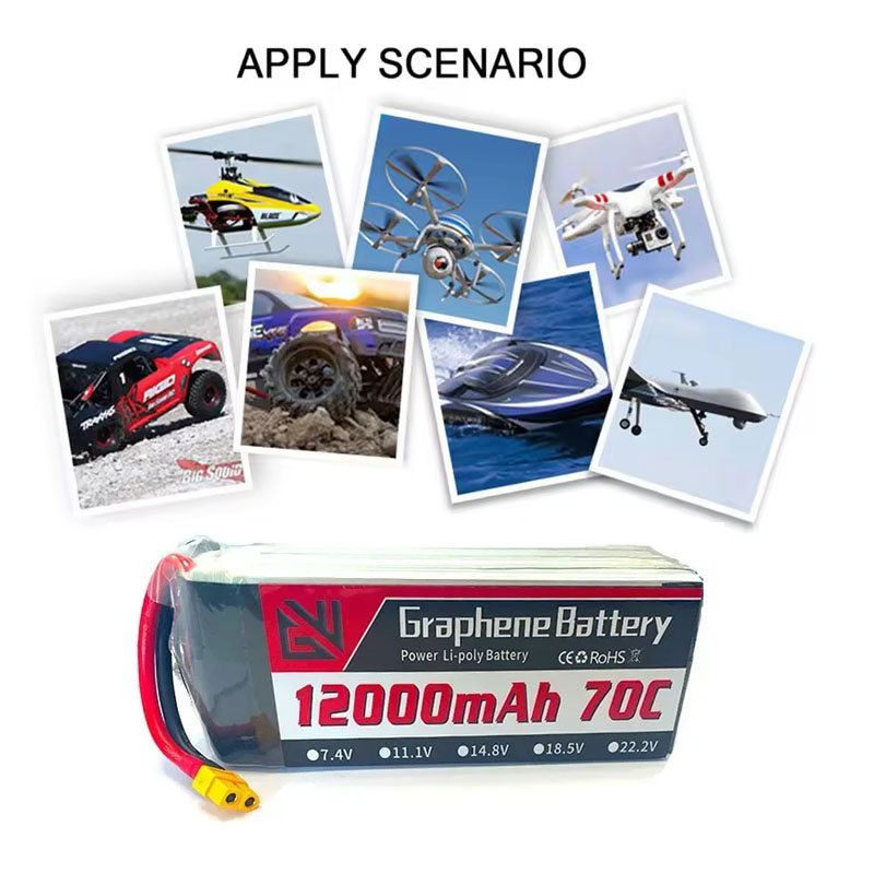 12000mAh 6S 22.2V 70C RC Lipo  - Drone Rc Game incelemesi ve fiyatı