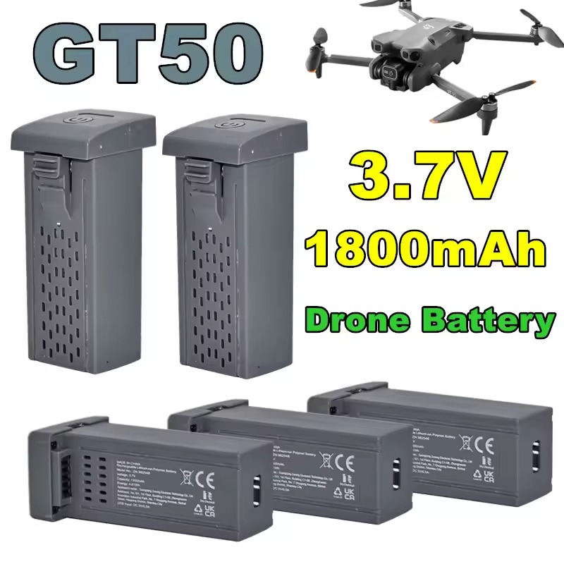 Yeni 1-5 Adet 3.7 V 1300 mAh D - Drone Rc Gt50 incelemesi ve fiyatı