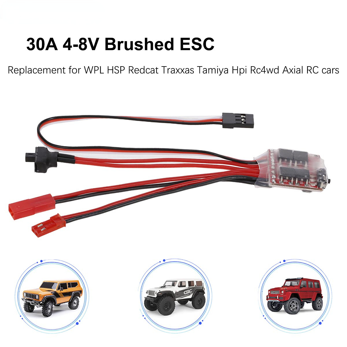 Mini RC Araba 30A Fırçalı ESC  - Rc Boat incelemesi ve fiyatı