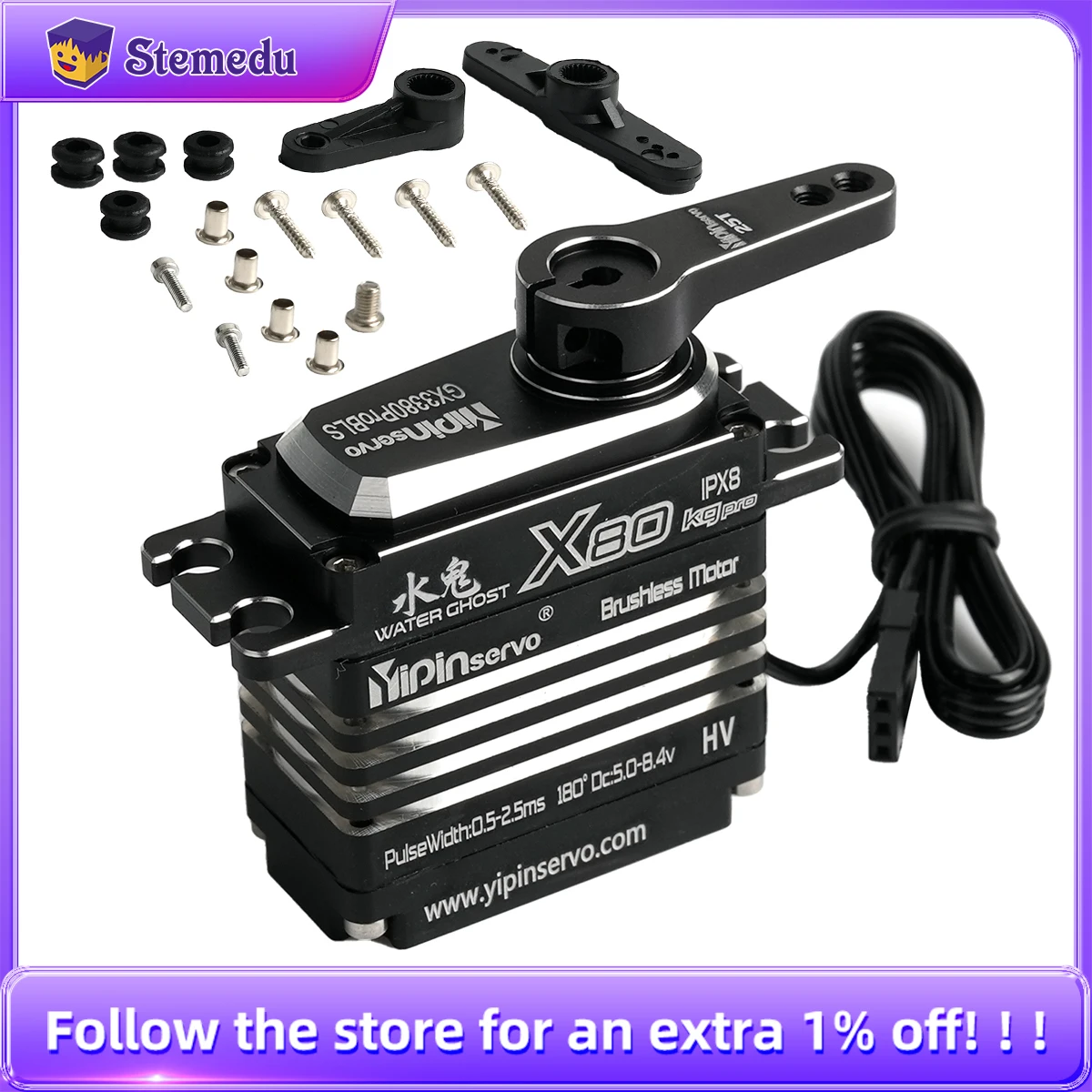 80 KG Dijital Servo Motor Tüm  - Rc Car Servo incelemesi ve fiyatı