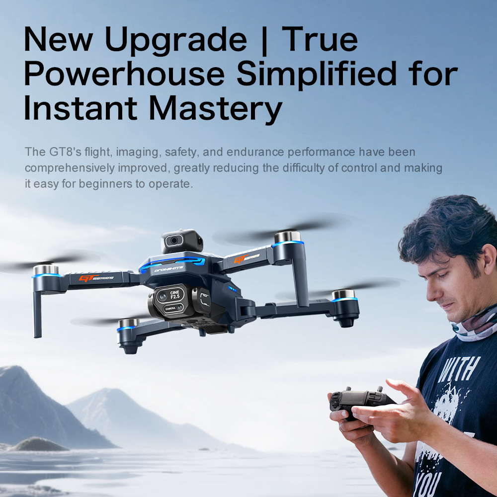 Orijinal GT8 Drone 8K Profesyo - Drone E88Pro Rc 4K incelemesi ve fiyatı