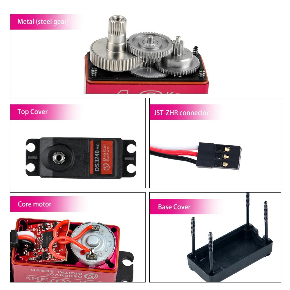 40 KG Dsservo DS3240 Büyük Tor - Rc Car Servo incelemesi ve fiyatı