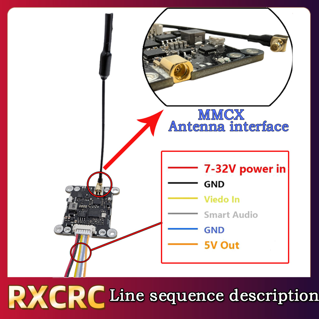 RXCRC 5.8G Modülü 48CH 1.6W VT - Rc Transmitter incelemesi ve fiyatı