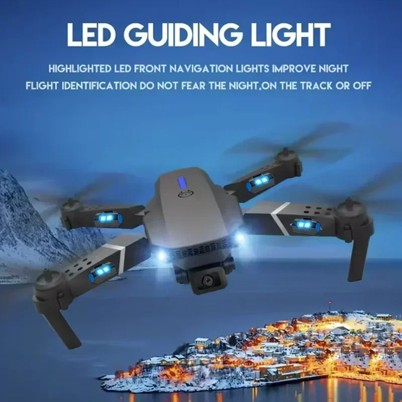 E88 Pro WIFI FPV Drone Geniş A - Drone E88Pro Rc 4K incelemesi ve fiyatı