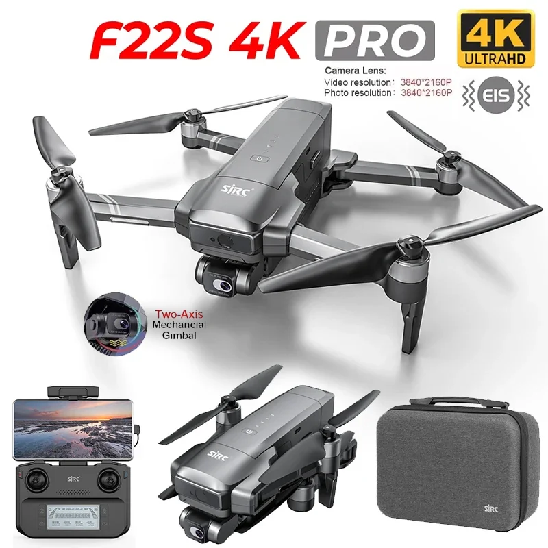 Stokta SJRC F22 / F22S 4K Pro  - Drone F22 Rc incelemesi ve fiyatı