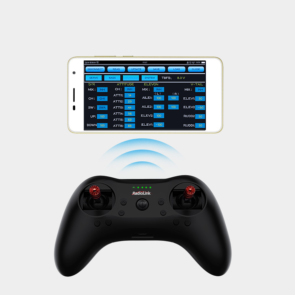Radyolink T8S alıcı ile 2.4G 8 - Drone Rc Game incelemesi ve fiyatı