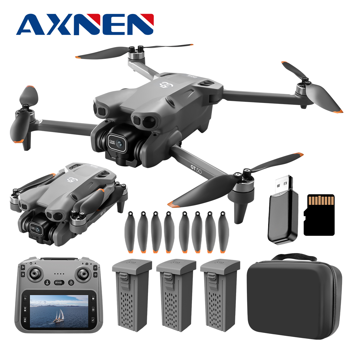 Yeni GT50 Drone 4.3 İnç Ekranl - Drone Rc Gt50 incelemesi ve fiyatı