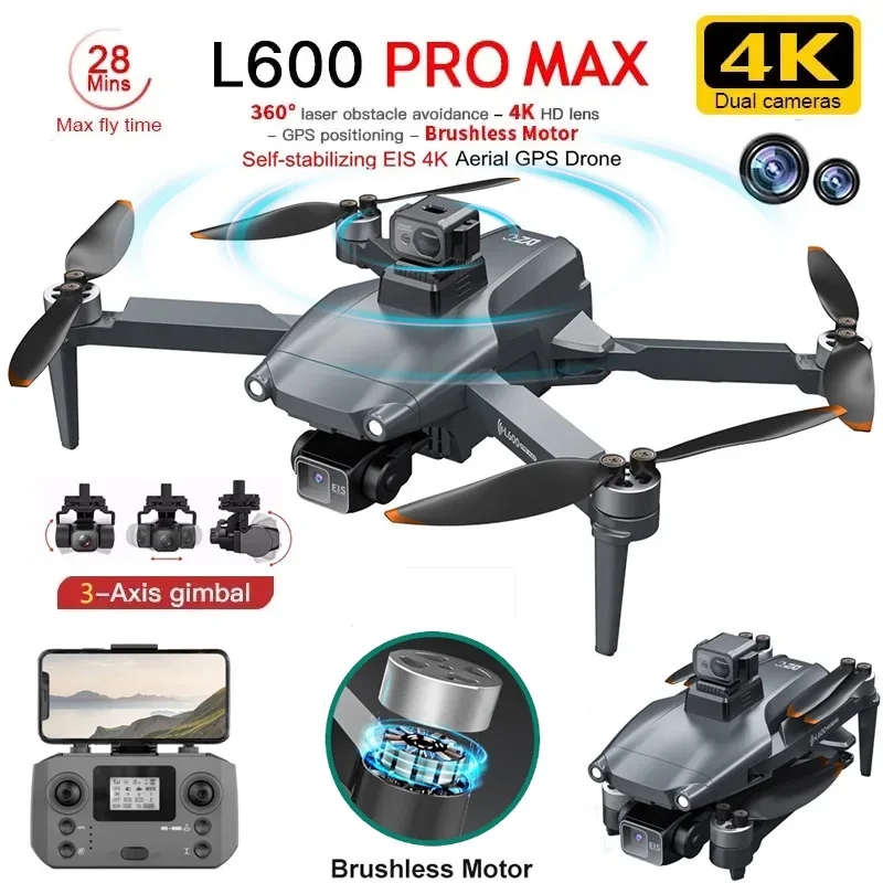 L600 PRO MAX GPS Drone Profesy - Dron Rc Quadcopter incelemesi ve fiyatı