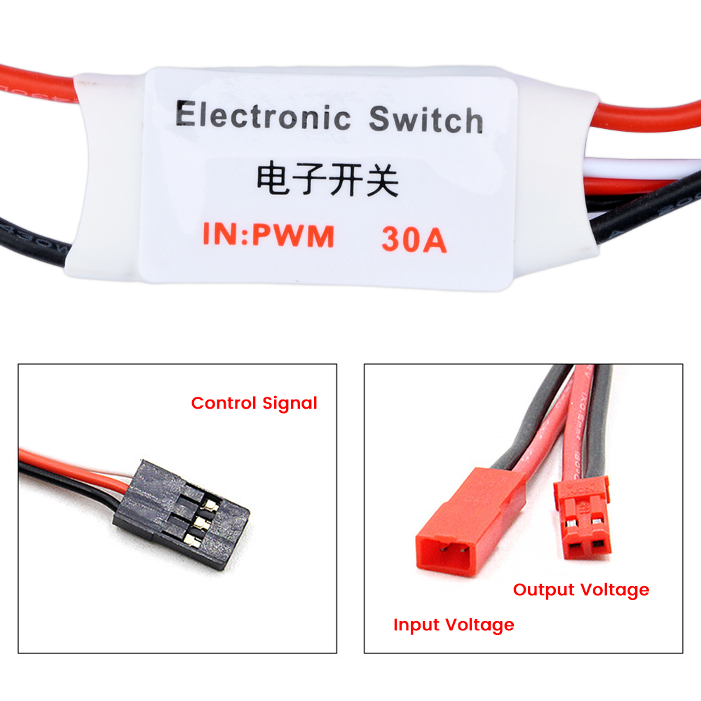 2 ~ 30A Yüksek Akım Uzaktan Ku - Drone Switch Rc incelemesi ve fiyatı