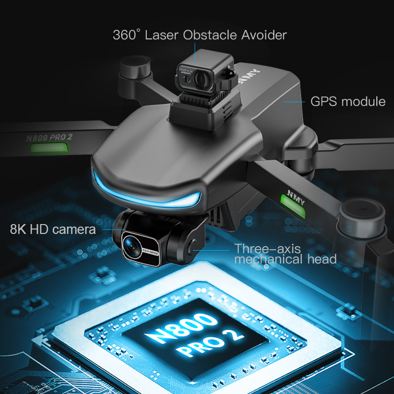 N800 PRO 2 GPS Drone Profesyon - Drone E88Pro Rc 4K incelemesi ve fiyatı