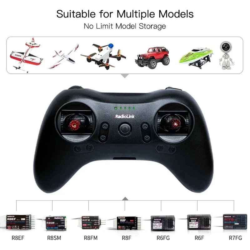 Radiolink T8S 8CH 2.4G RC Veri - Drone Rc Game incelemesi ve fiyatı