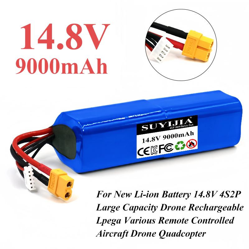 18650 16.8V Li-Ion 14.8V 9AH 4 - Drone Rc Game incelemesi ve fiyatı
