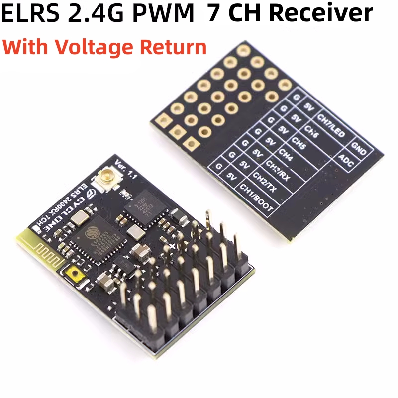 ELRS 2.4G PWM 7CH 6CH CRSF alı - Rc Boat incelemesi ve fiyatı