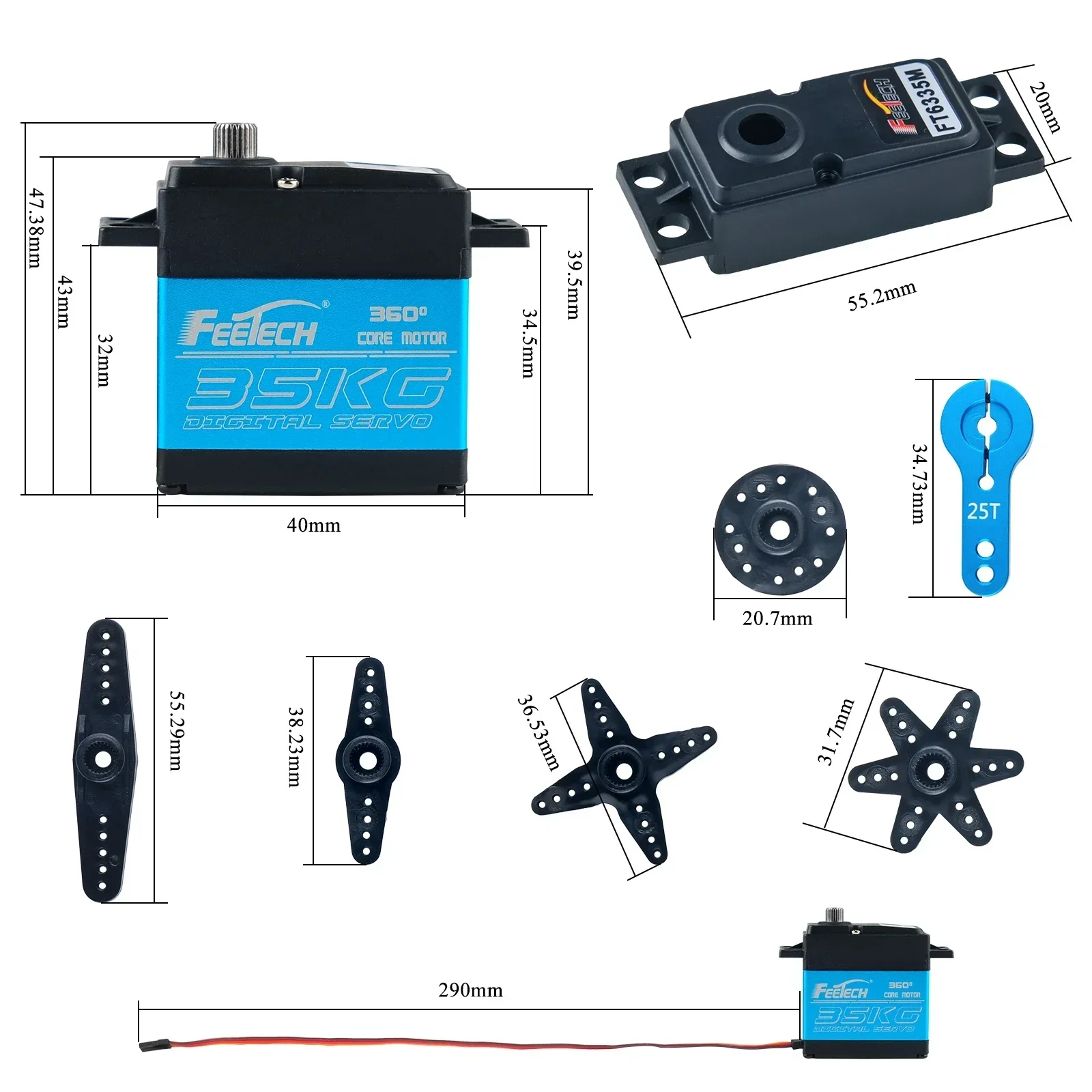 Feetech FT6335M Dijital RC Ser - Rc Car Servo incelemesi ve fiyatı