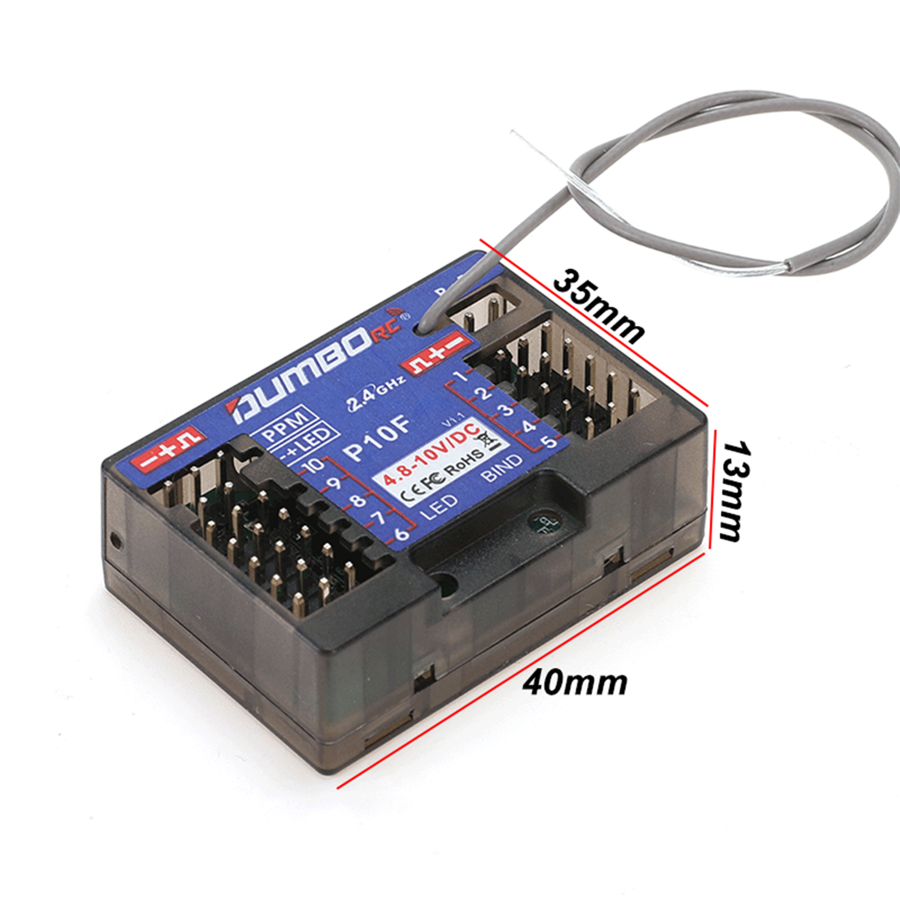 DUMBORC P10F P10FG 10CH 2.4 GH - Rc Boat incelemesi ve fiyatı