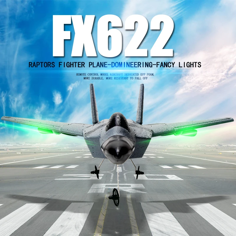 Köpük RC Uçak F22 Fighter Rapt - Drone F22 Rc incelemesi ve fiyatı