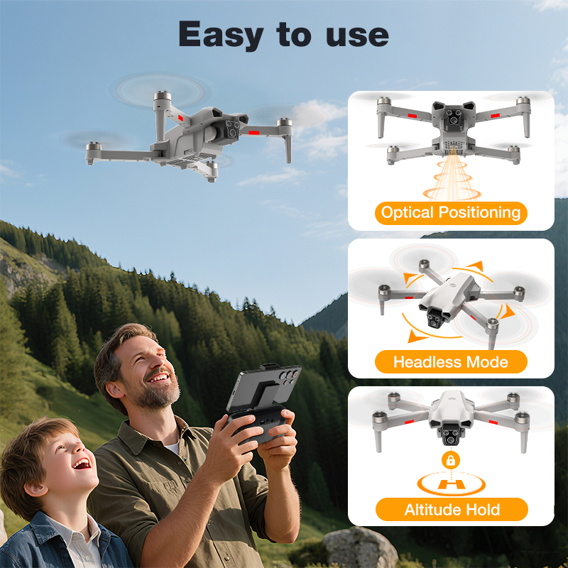 YENİ Sıcak L017 Pro Drone Fırç - Dron Rc Quadcopter incelemesi ve fiyatı