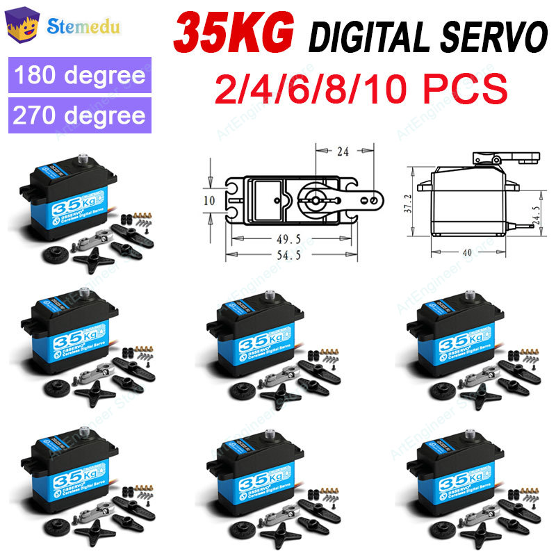 DS3235 PRO 35kg Yüksek Torklu  - Rc Car Servo incelemesi ve fiyatı